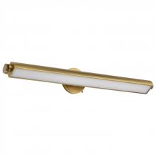  62/2362 - Auden; 36 Inch LED Vanity; 3 CCT Selectable; Vintage Brass Finish; Acrylic Lens