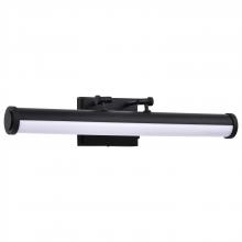  62/2370 - Cora; 24 Inch LED Vanity; 3 CCT Selectable; Black Finish; Acrylic Lens