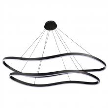  62/2422 - Sylas; 48 Inch LED Pendant; Matte Black Finish