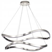  62/2431 - Sylas; 36 Inch LED Pendant; Polished Nickel Finish