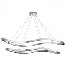  62/2432 - Sylas; 48 Inch LED Pendant; Polished Nickel Finish