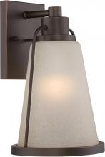  62/681 - Tolland - LED Outdoor Small Wall with Champagne Linen Glass