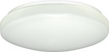  62/727 - 11" Flush Mounted LED Light Fixture - White Finish; With Occupancy Sensor; 120-277 volts