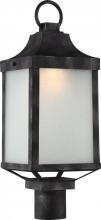  62/835 - Winthrop Post Lantern; Iron Black Finish