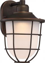  62/942 - Bungalow Medium Wall Lantern; Mahogany Bronze Finish