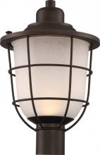  62/945 - Bungalow Post Lantern; Mahogany Bronze Finish