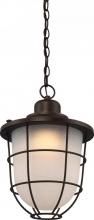  62/946 - Bungalow Hanging Lantern; Mahogany Bronze Finish