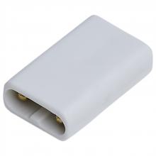  63/413 - Direct Connector; End-to-End; White Finish; 2-Pk