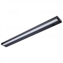  63/525 - 20 Watt 34-Inch LED Under Cabinet; 30K/40K/50K CCT Selectable; Dark Bronze; 120 Volt