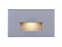  65/412 - LED Horizontal Step Light - 5W - 3000K - Gray Finish - 277V