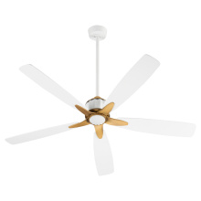  23605-0847 - OPHELIA 60" 5CCT FAN - STUDIO WHITE/BRUSHED BRASS