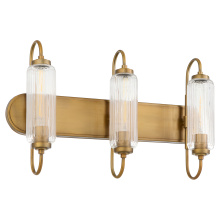  5015-3-47 - WHITMIRE 3 LIGHT VANITY - BRUSHED BRASS