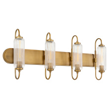  5015-4-47 - WHITMIRE 4 LIGHT VANITY - BRUSHED BRASS