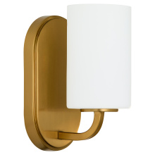  5307-1-47 - RUTHERFORD 1 LIGHT WALL MOUNT - BRUSHED BRASS