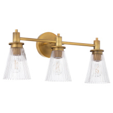  5803-3-47 - LAWTON 3 LIGHT VANITY - BRUSHED BRASS