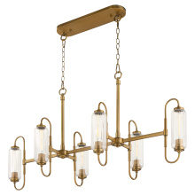  6615-6-47 - WHITMIRE 6 LIGHT LINEAR - BRUSHED BRASS