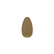  BPP4K - Islander DC 22 inch Indoor/Outdoor Ceiling Fan Narrow Oval Palm Blade Set of 5 - Koa