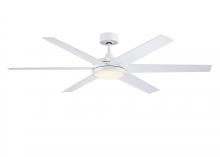  FPD6605MW - Brawn 64 inch Indoor/Outdoor Ceiling Fan with LED CCT Select Light Kit