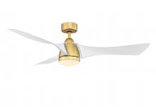 FPD6858BSMW - Klear 56 inch Indoor/Outdoor Ceiling Fan with LED CCT Select Light Kit