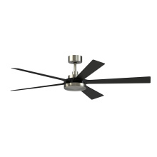  FPD8564BN - TorchAire 64 inch Indoor/Outdoor Ceiling Fan with LED CCT Select Light Kit - Brushed Nickel