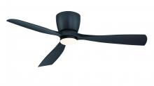  FPS7679BL - Klinch 52 inch Indoor/Outdoor Ceiling Fan with LED Light Kit - Black