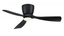  FPS7681BL - Klinch 44 inch Indoor/Outdoor Ceiling Fan with LED Light Kit - Black