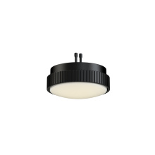  LK8561BL - Kute Ceiling Fan Knurled Correlated Color Temperature (CCT) Select LED Light Kit - Black
