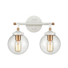  24431/2 - Boudreaux 15'' Wide 2-Light Vanity Light - Matte White