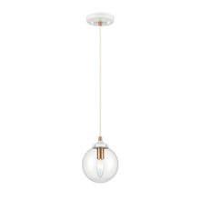  24436/1 - Boudreaux 6'' Wide 1-Light Mini Pendant - Matte White