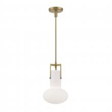  4641-AN-MO - Izel 10'' Wide 1-Light Pendant - Antique Brass