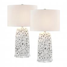  S0019-10308/S2 - Bowen 31.5'' High 1-Light Table Lamp - Set of 2 White