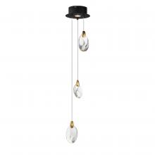  E11073-122BKPG - Pebble-Multi-Light Pendant