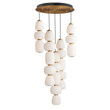 E25169-92BKGLD - Soji-Chandelier